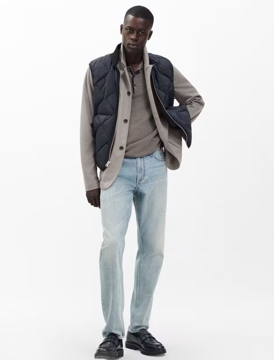 Rag & Bone Prospect Wool Cardigan Mink