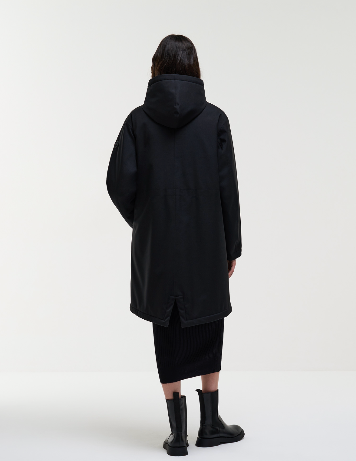 Colmar Bittersweet Coat w/ Hood Black