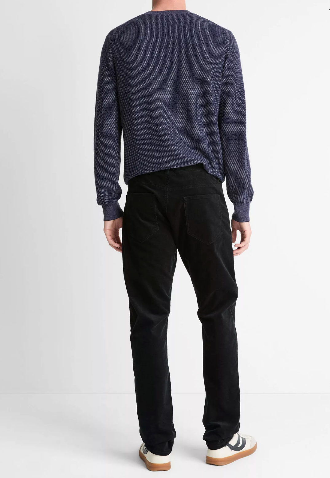 Vince Dylan Stretch Cord 5 Pocket Pant Black