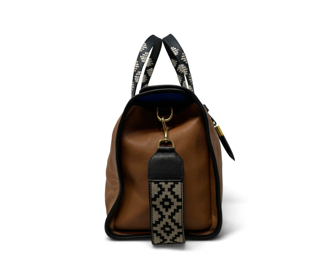 Kempton Brogue Ella Bag British Tan