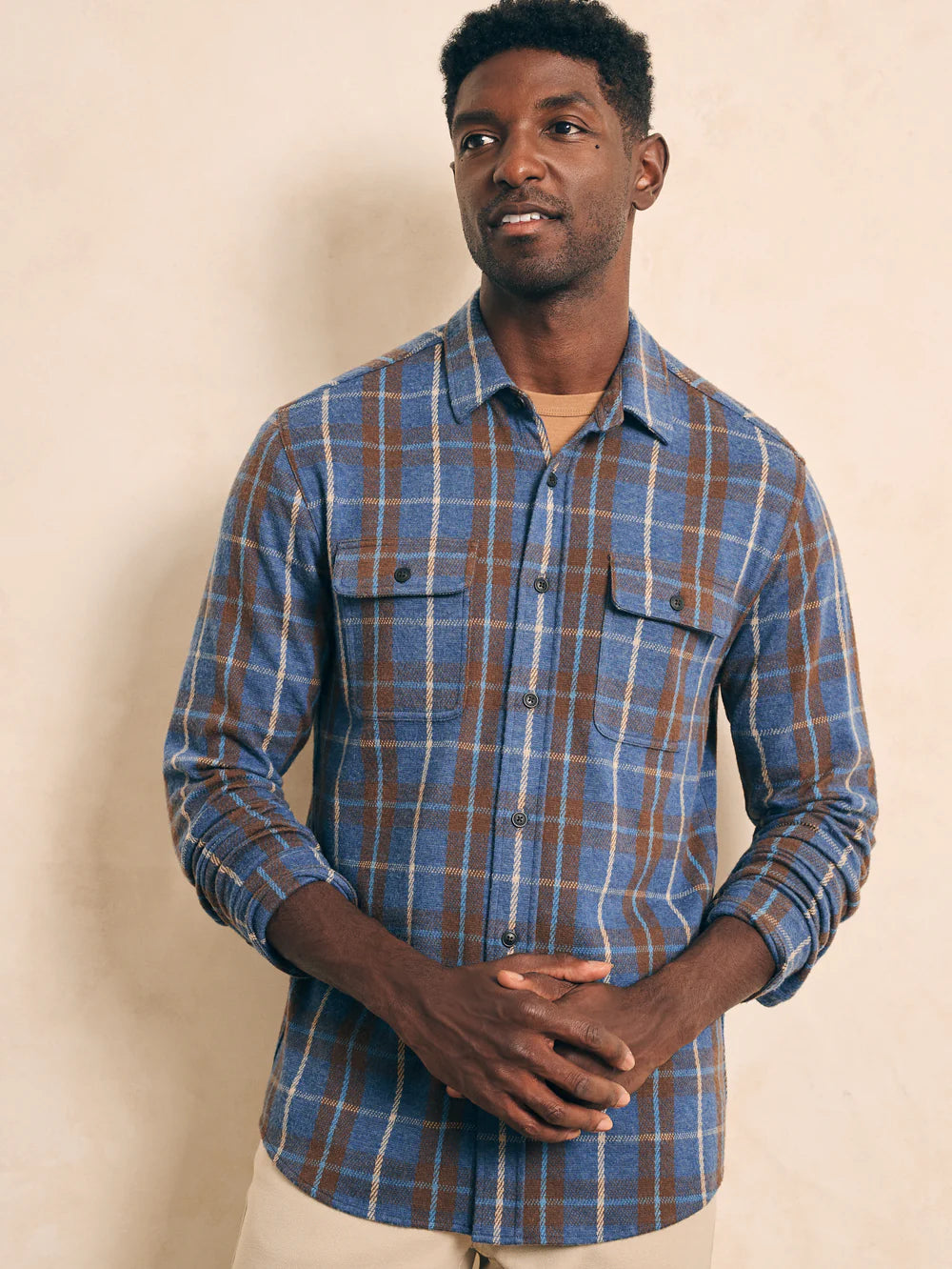 Faherty best sale sweater shirt