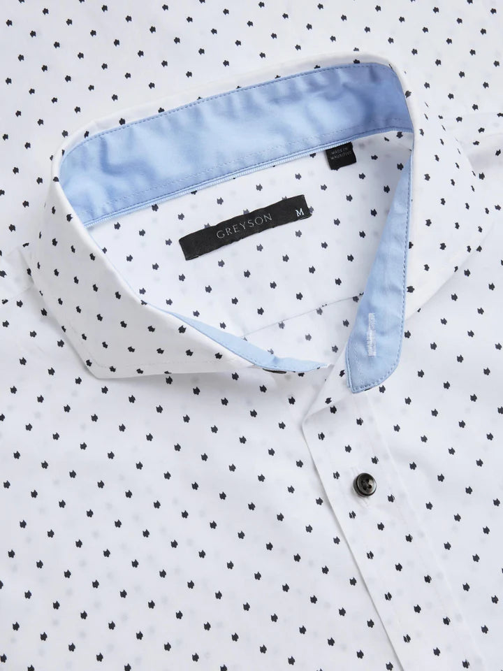 Greyson Woodward Icon Shirt Arctic/Maltese Blue