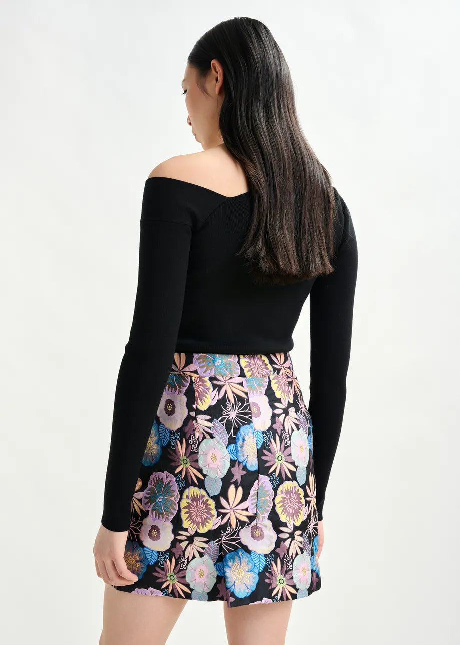 Essentiel Antwerp Imeric Fitted Knit PO Black
