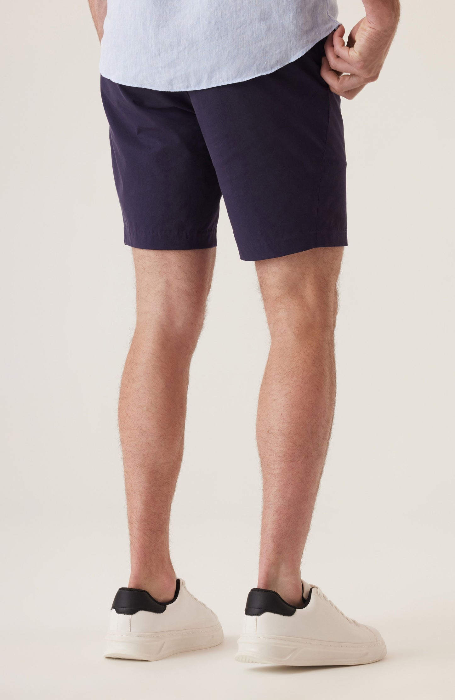 Deke Galaxy Bermuda in Stretch Twill Black Navy