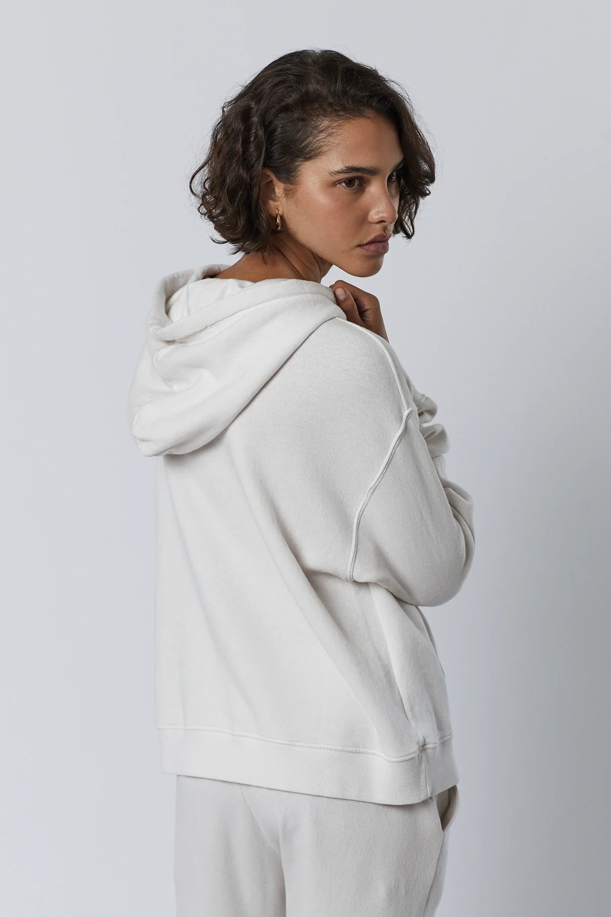 Velvet Ojai Organice Fleece Hoodie Sweatshirt Beach