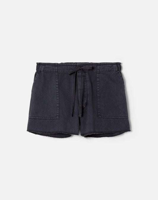 Re/Done Beach Short Black