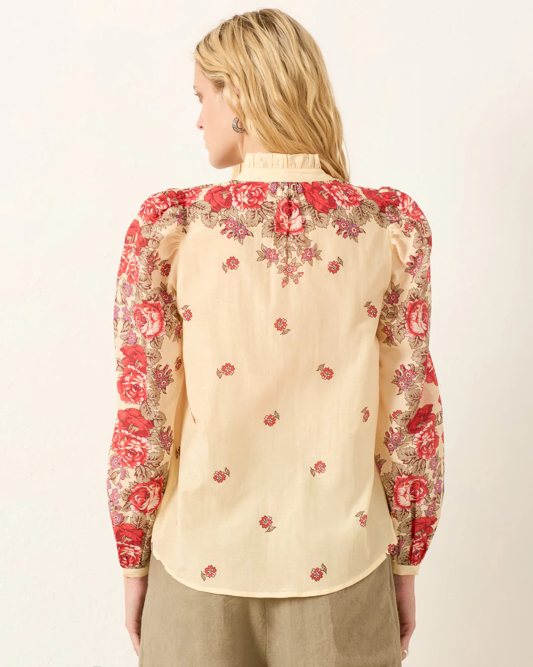 Alix of Bohemia Annabel Rosebush Shirt White