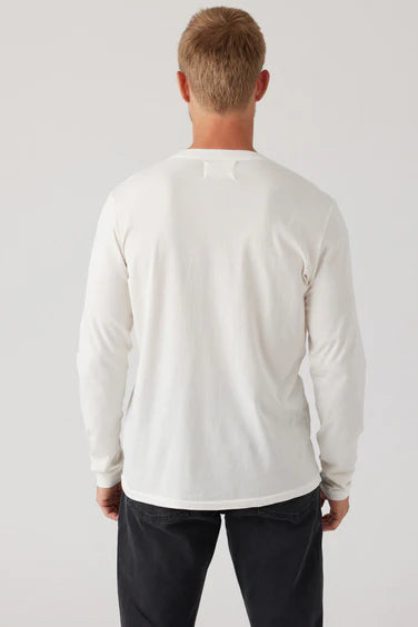 Sol Angeles Black Diamond LS Crew D White