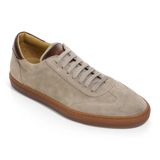 To Boot Brio Tan Sued Sneaker w/ Gum Sole
