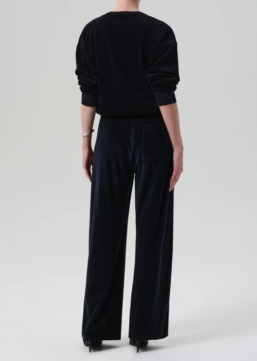 Citizens of Humanity Brynn Drawstring Pant in Velour Notte