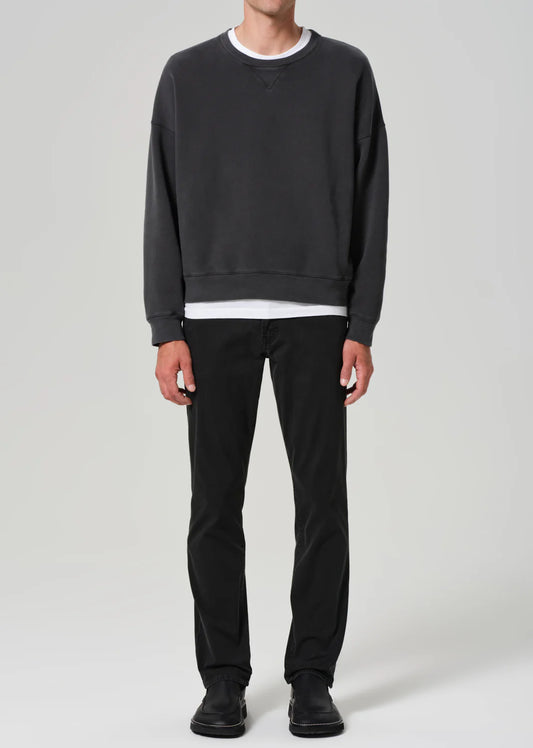 Citizens of Humanity Gage in Italian Canvas Dk Charcoal