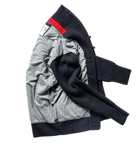 Relwen Shawl Cardigan Dark Navy