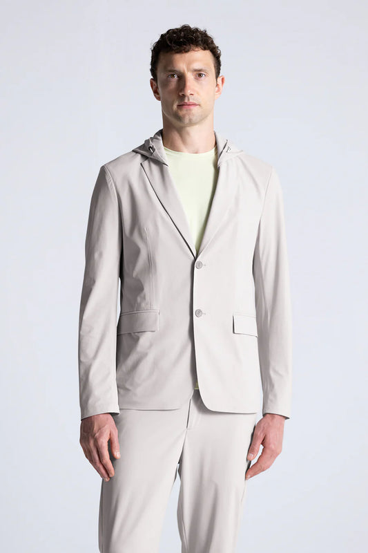 Duno Combo Hood Jacket w/ 2 Button Closure Oatmilk