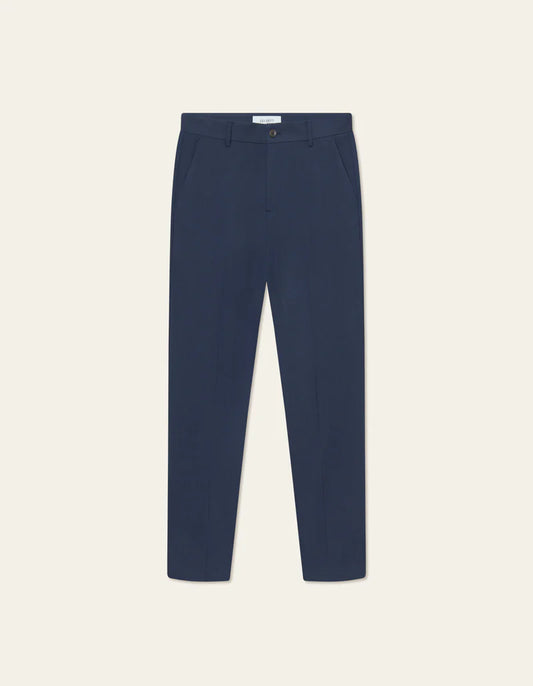Les Deux Como Reg Texture Suit Pants Dark Navy