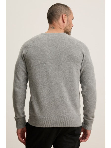 Velvet Cortez Crewneck Sweater Heather Grey