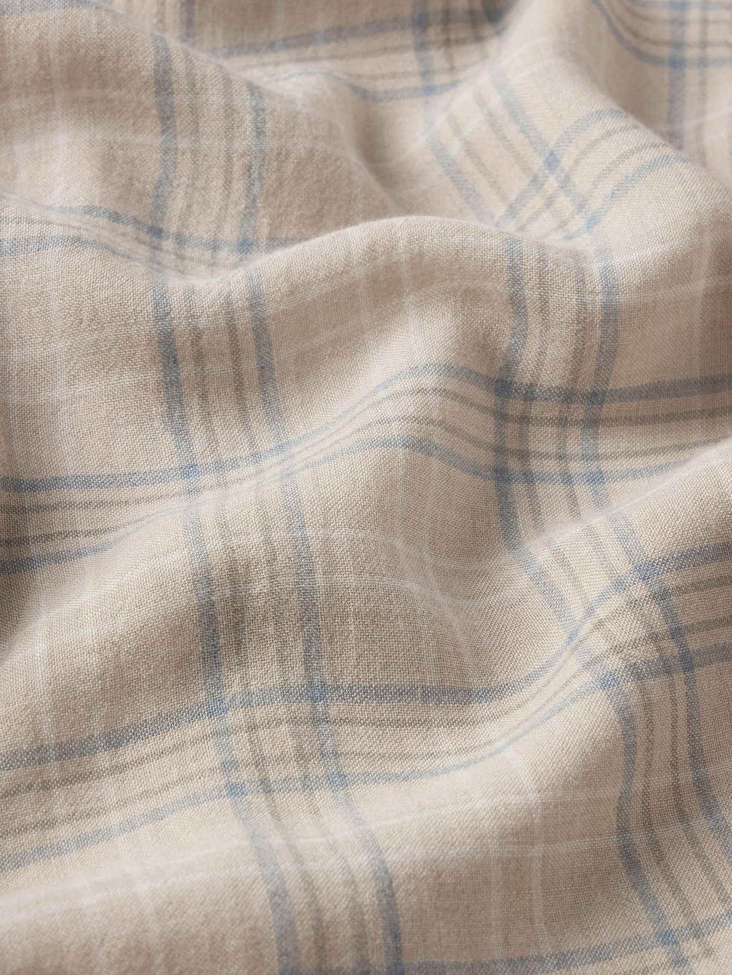 Frame Cream Plaid Shirt