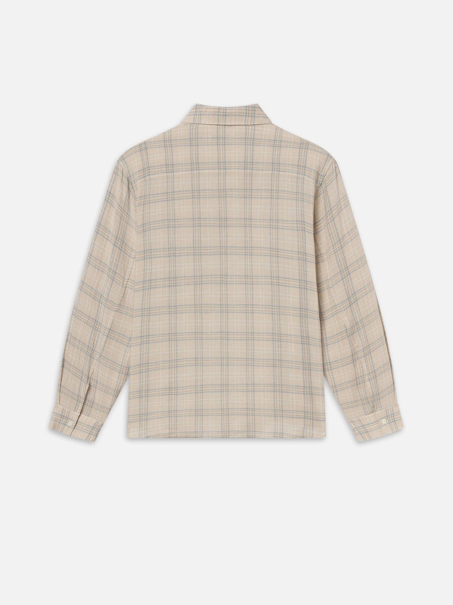 Frame Cream Plaid Shirt