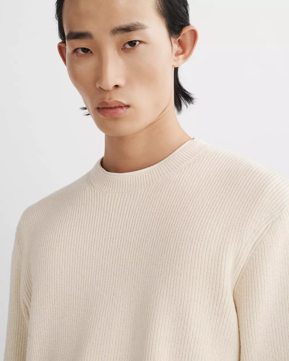 Rag & Bone Dexter Rib Crew Raw