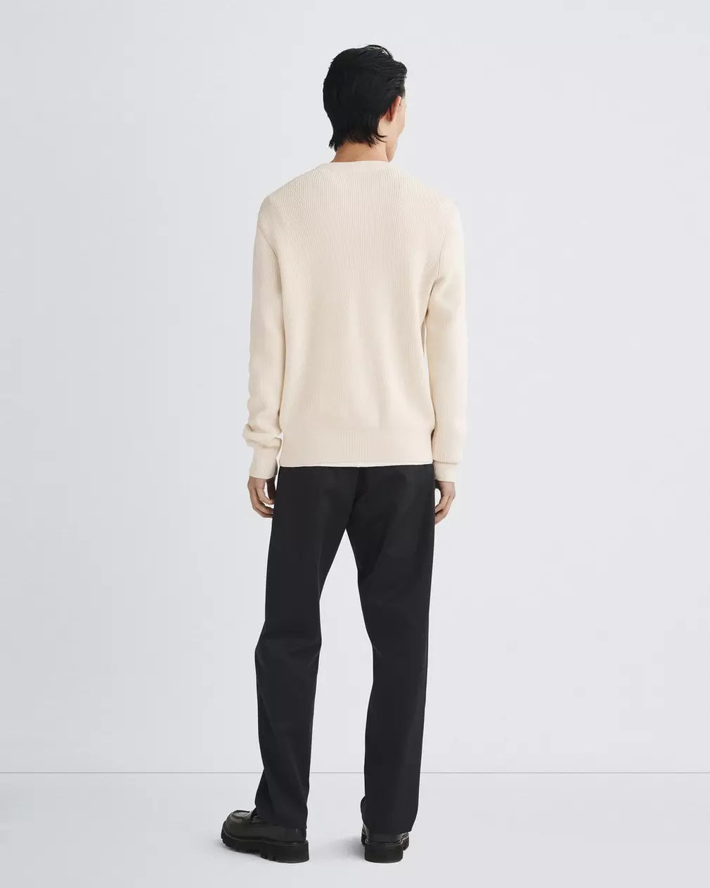 Rag & Bone Dexter Rib Crew Raw