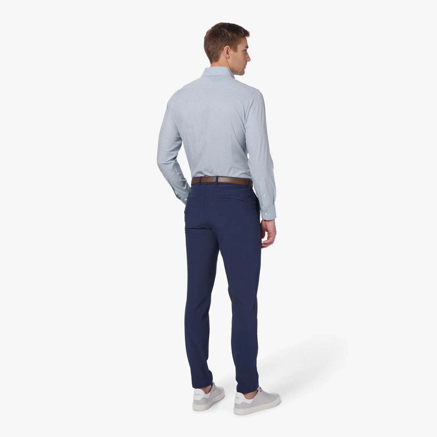Mizzen + Main Leeward LS Micro Chip Diamond Print