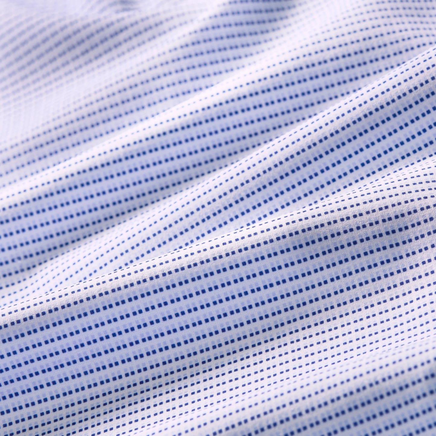 Mizzen + Main Leeward LS Shirt Cobalt Drop Shadow