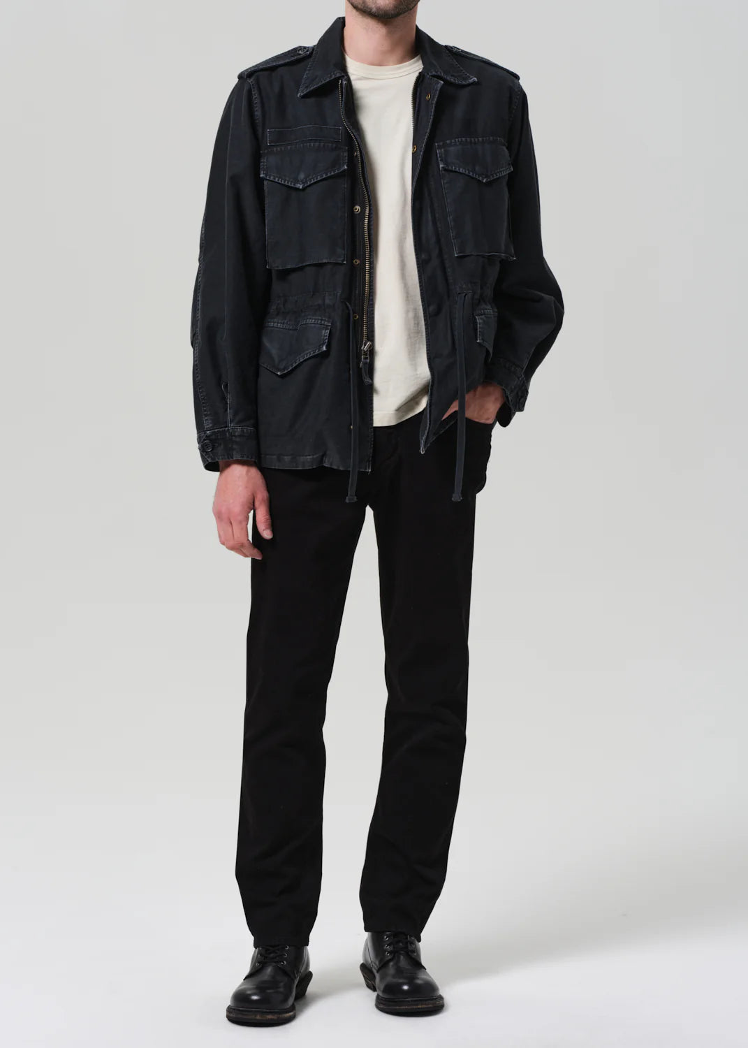 Citizens of Humanity Elijah in Cashmere Touch Black