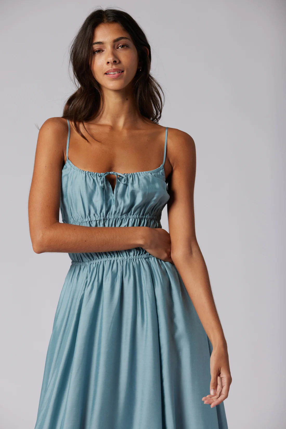 Joie Elena Dress Empire Citadel Blue