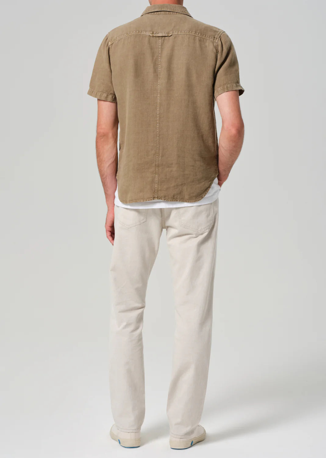 Citizens of Humanity Elijah Stretch Linen Natural