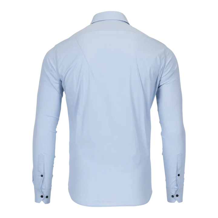 Greyson Woodward End on End Shirt Wolf Blue