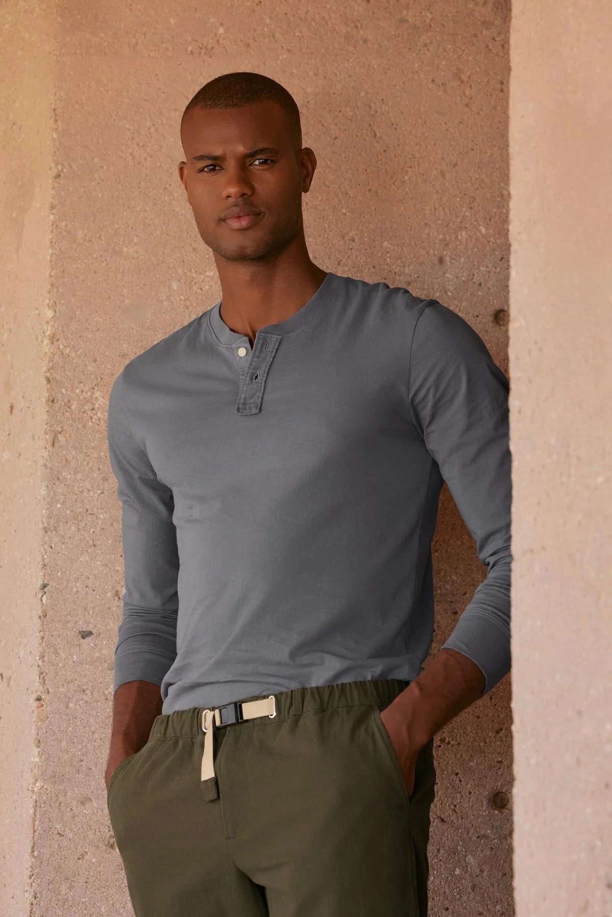 Velvet Braden LS Henley French