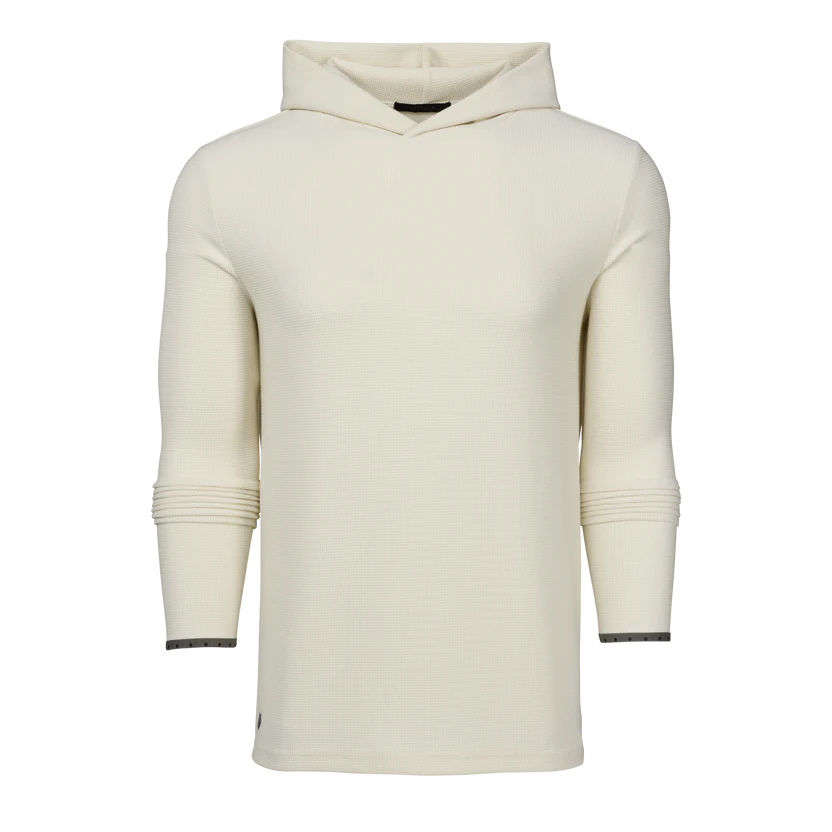 Greyson Traverse Waffle Hoodie Frost