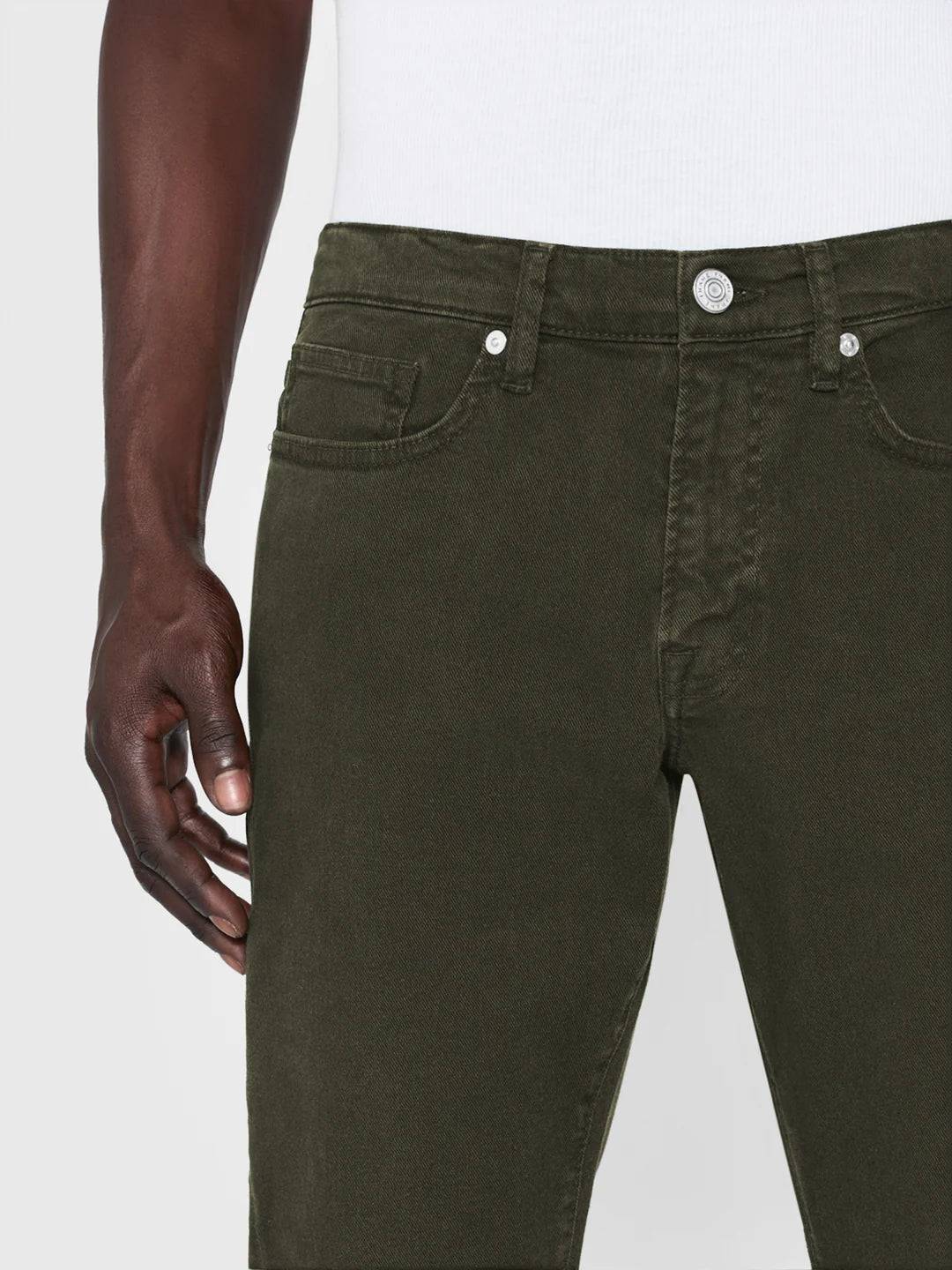 Frame L'Homme Slim Garage Moss Green