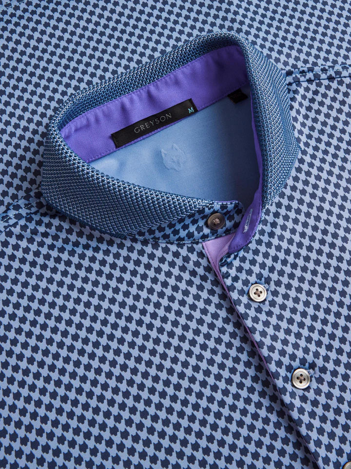 Greyson Grey Wolf Polo Cloud