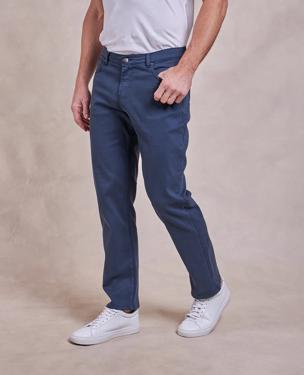 Rye 51 Comfort Cotton Stretch 5 Pocket Indigo