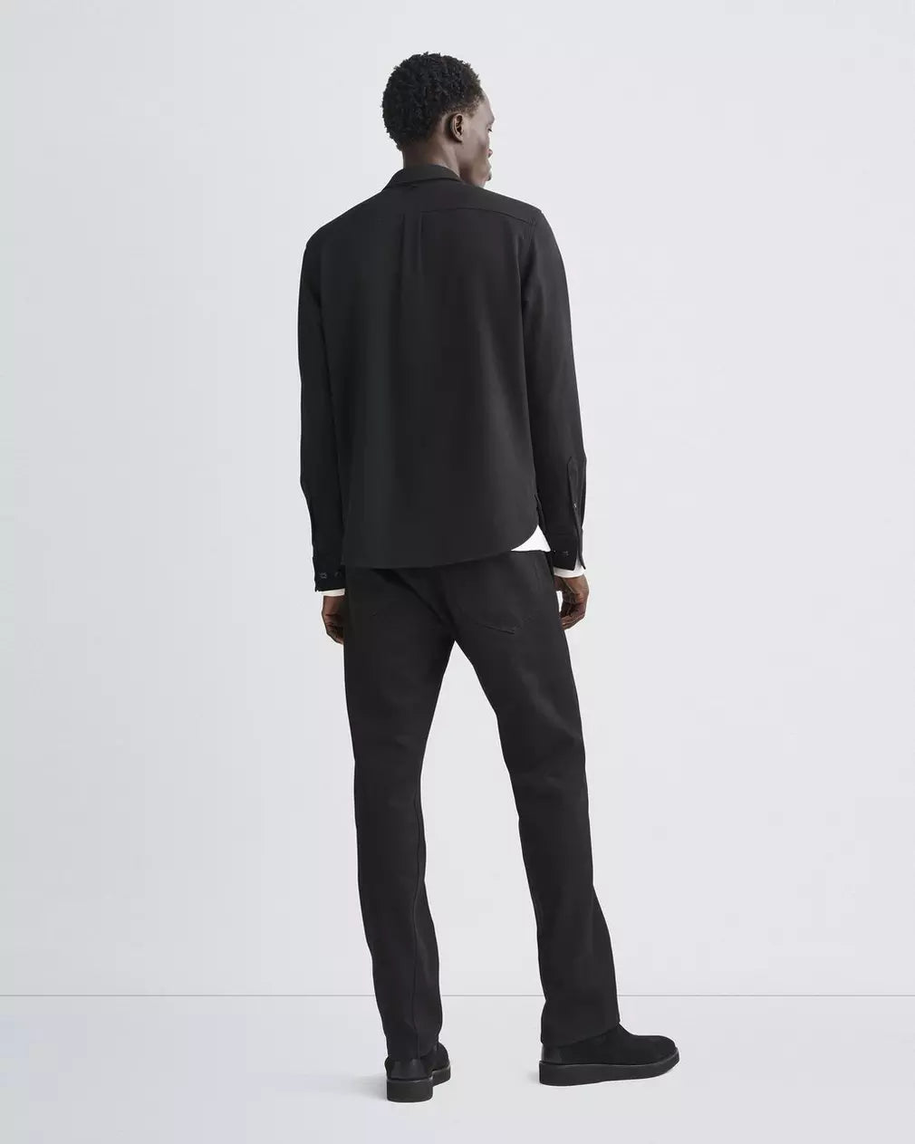 Rag & Bone Wool Jack Shirt Black