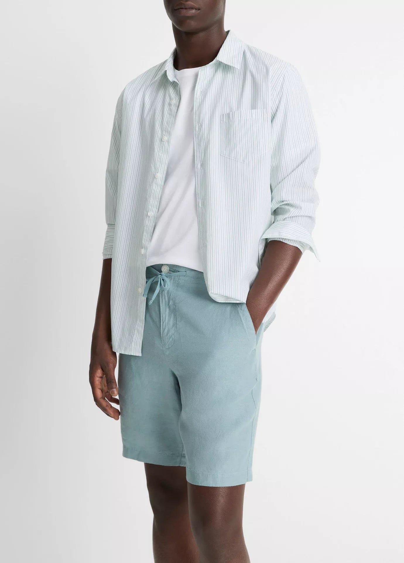 Vince Drawstring Short Lagoon
