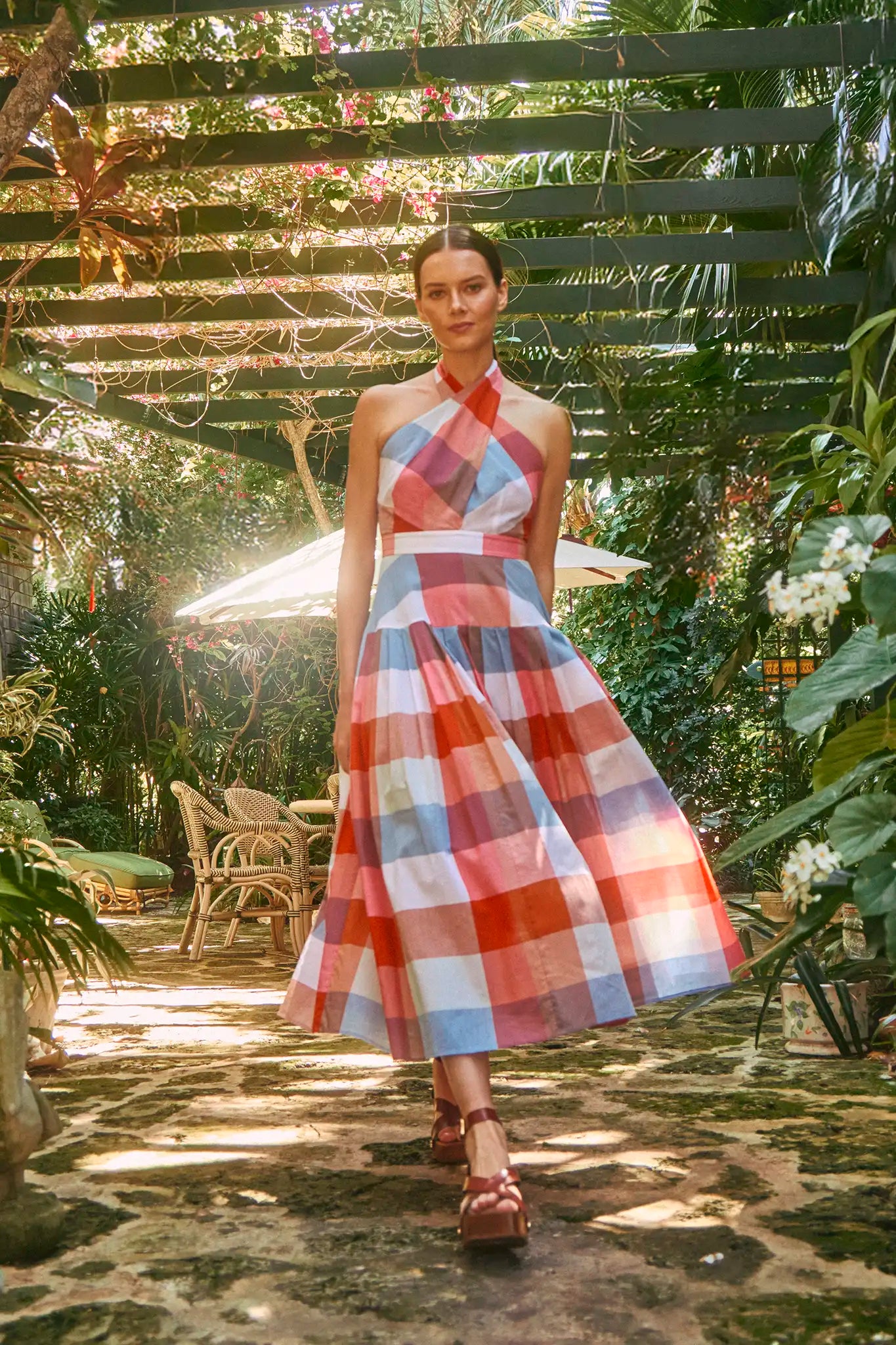 Hunter Bell Lennon Dress Multi - Women's Summer Midi Dress 6 Hunter Bell Lennon Dress Multi - Women's Summer Midi Dress 6