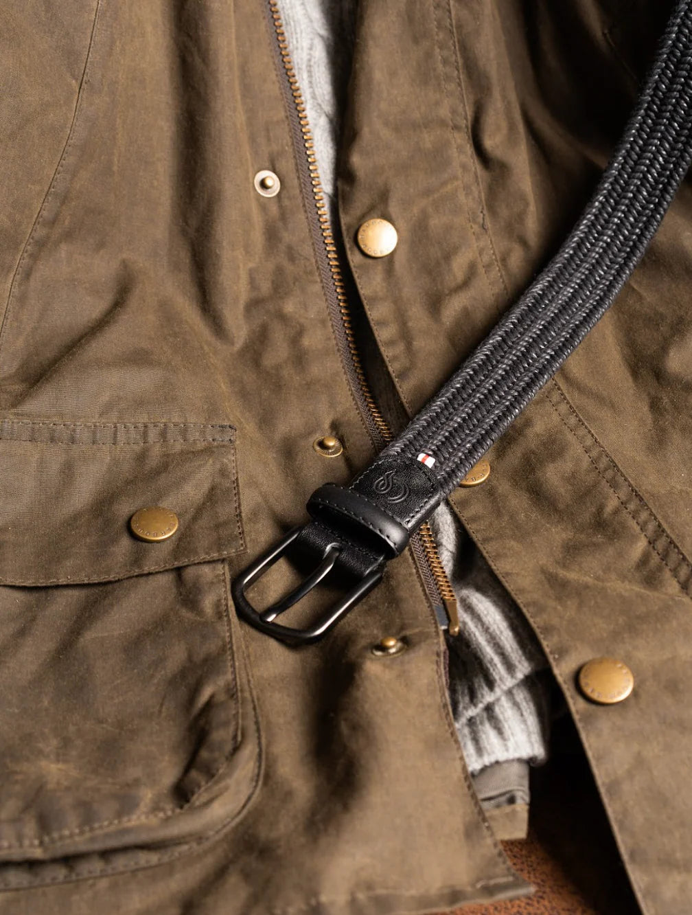 La Boucle Lombardia WAXED Cotton Black