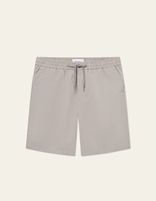 Les Deux Como Slub Drawstring Shorts Lt Sand
