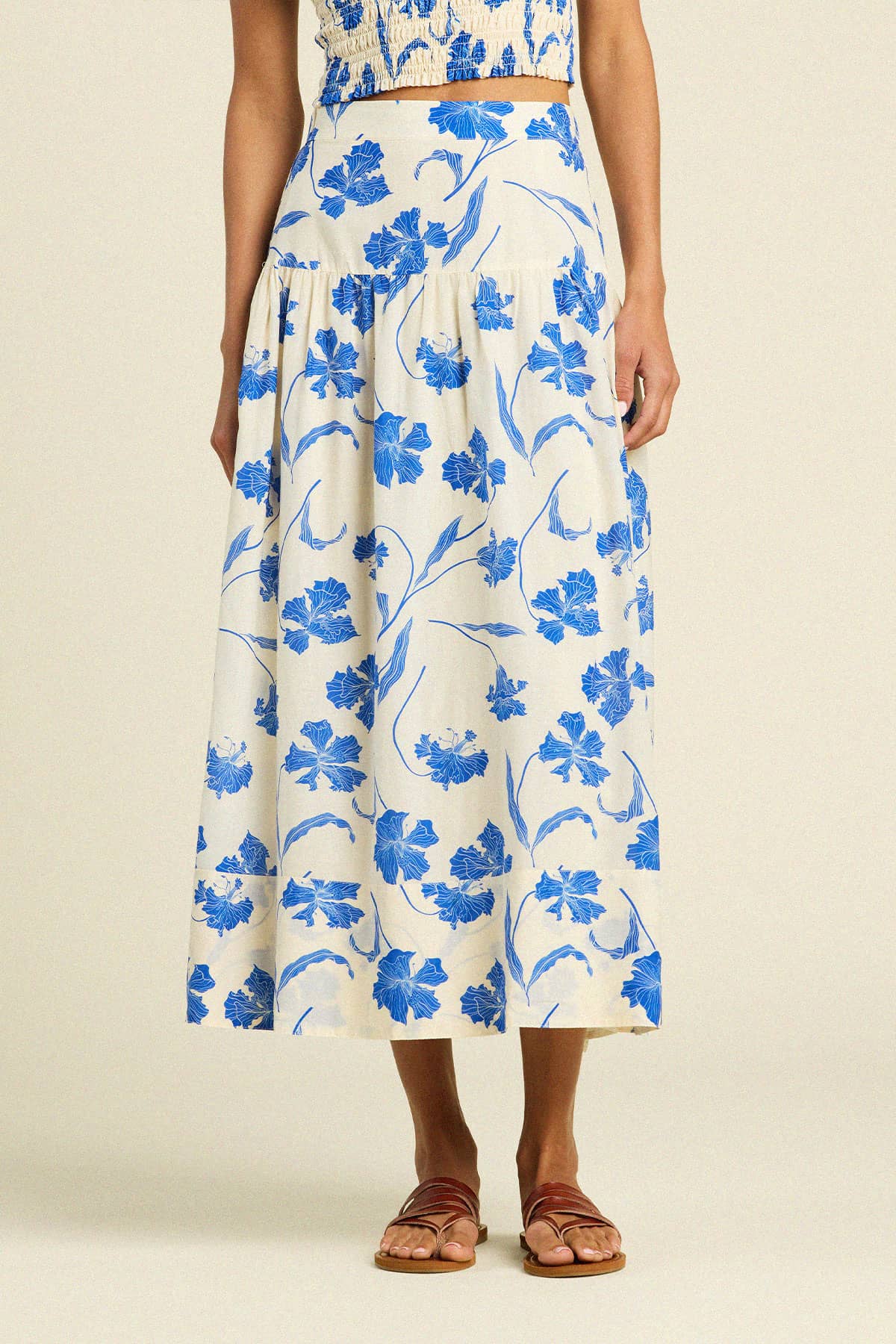 Trovata Lydia Skirt Blue Iris