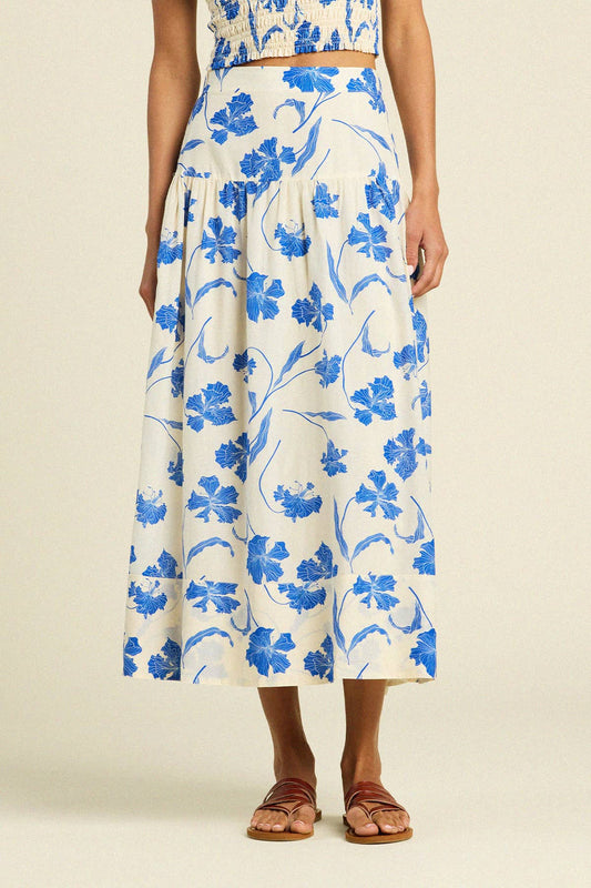 Trovata Lydia Skirt Blue Iris