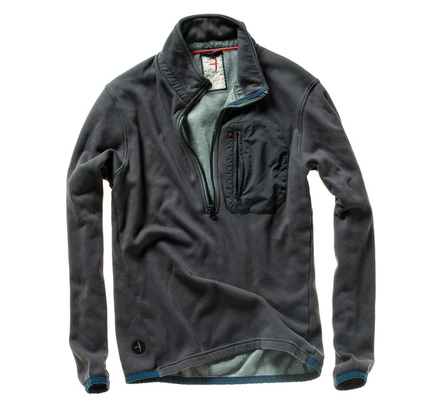 Relwen Micropile Half Zip Charcoal