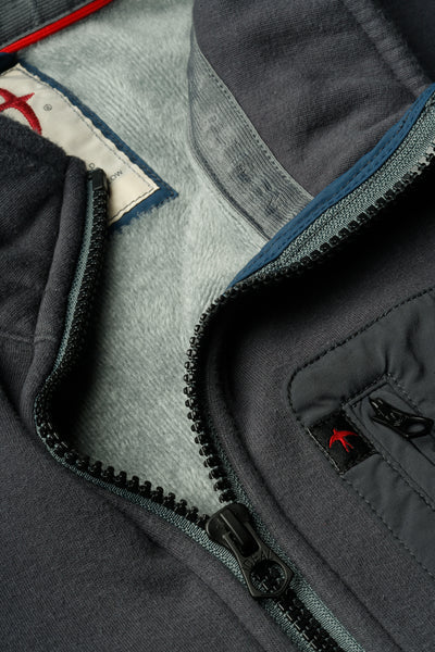 Relwen Micropile Half Zip Charcoal