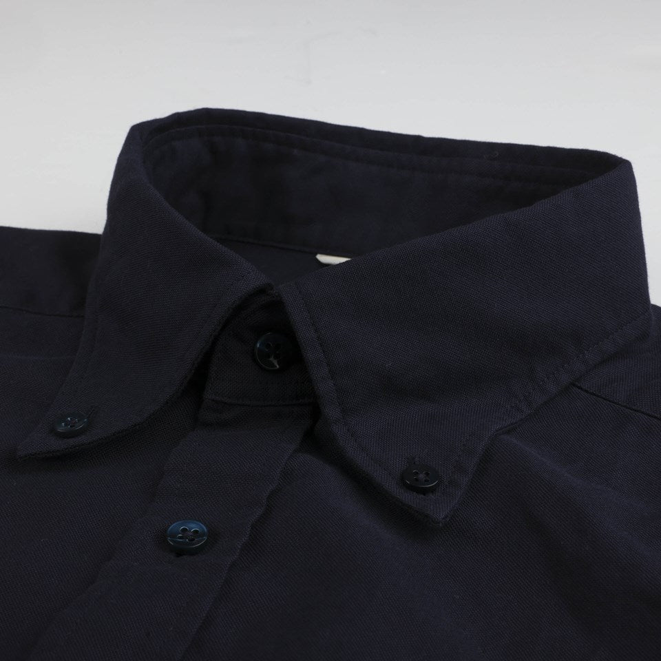 Stenstroms Fitted Solid Navy Shirt 180