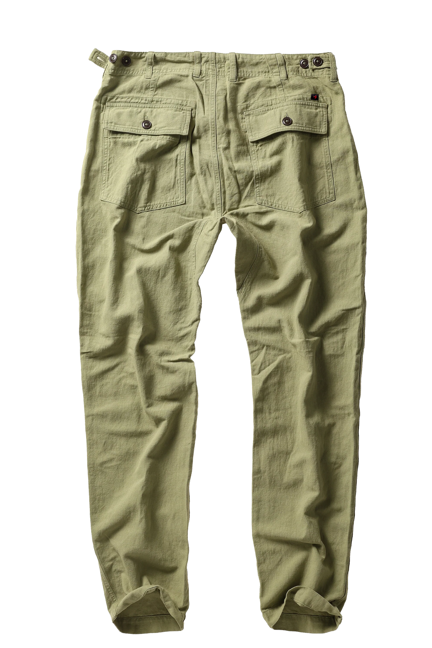 Relwen Cotton/Linen Supply Pant Lt Olive