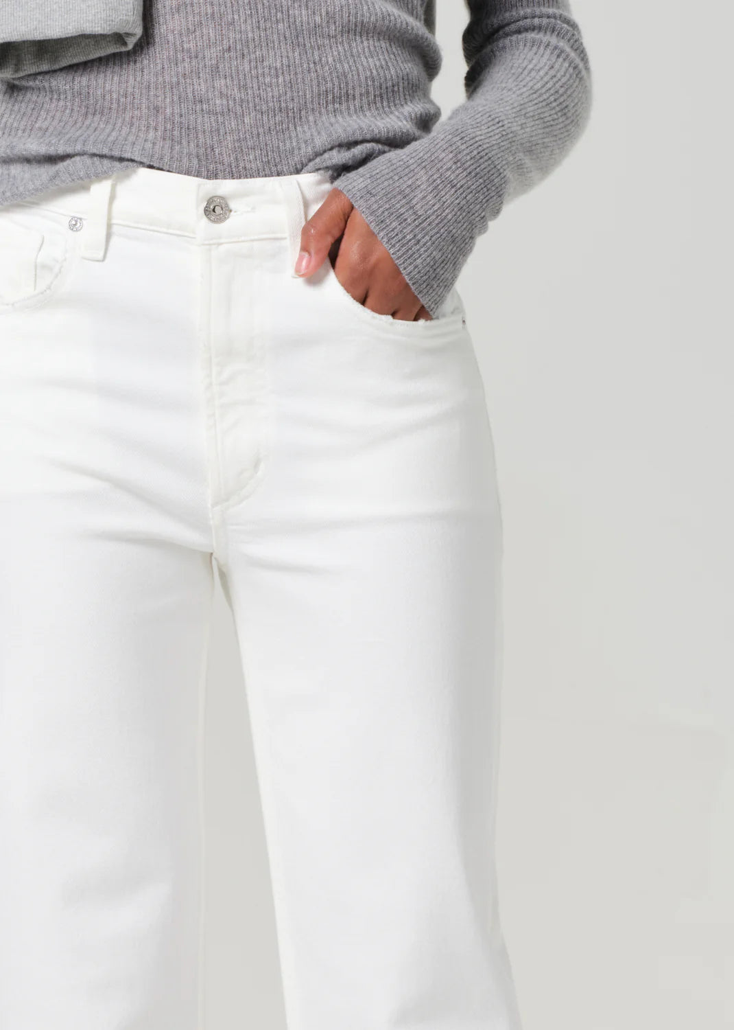 Citizens of Humanity Palma Straight in Soft White