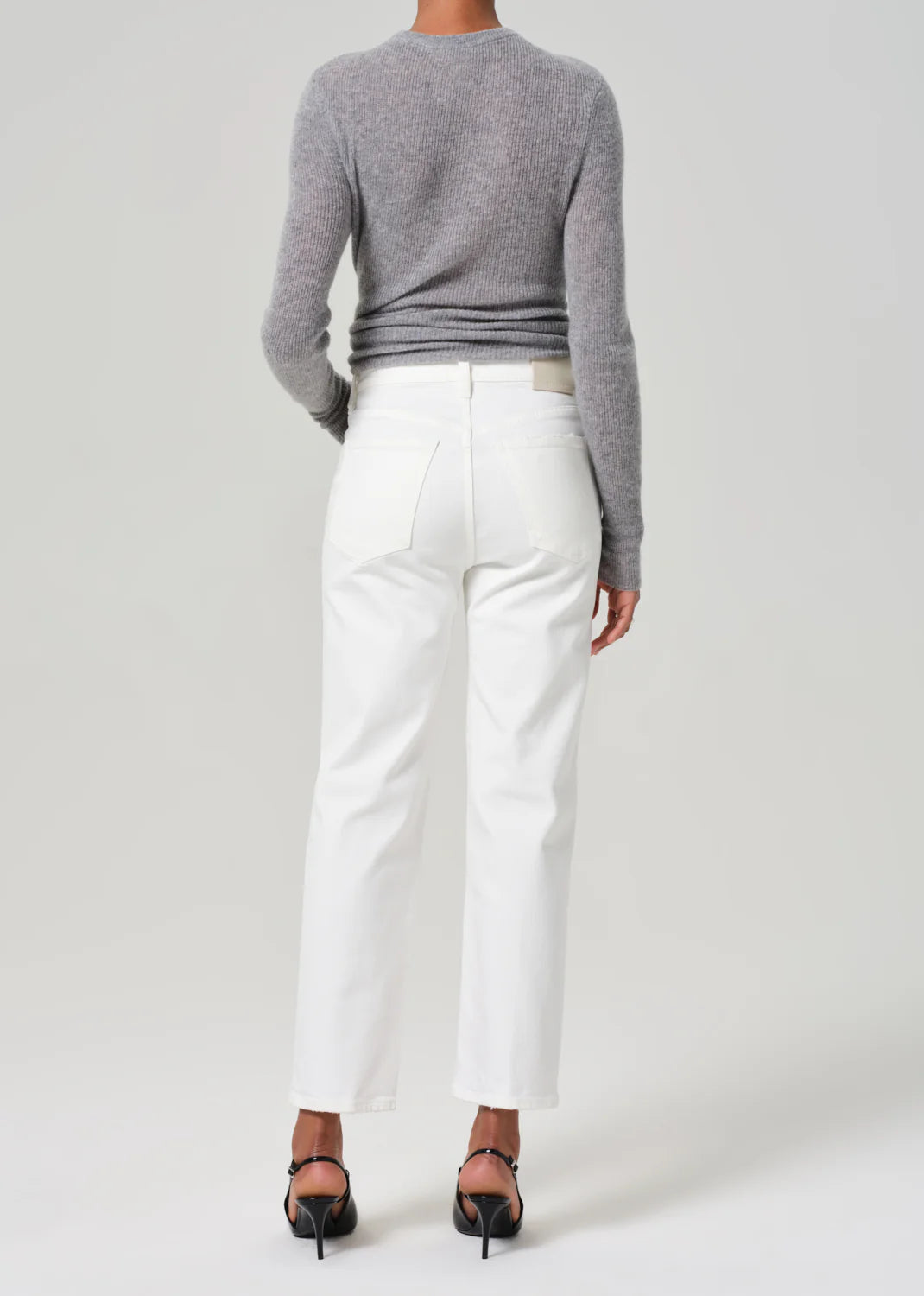 Citizens of Humanity Palma Straight in Soft White