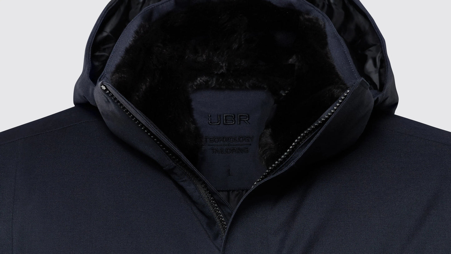 UBR Regulator Parka Saville Navy Wool