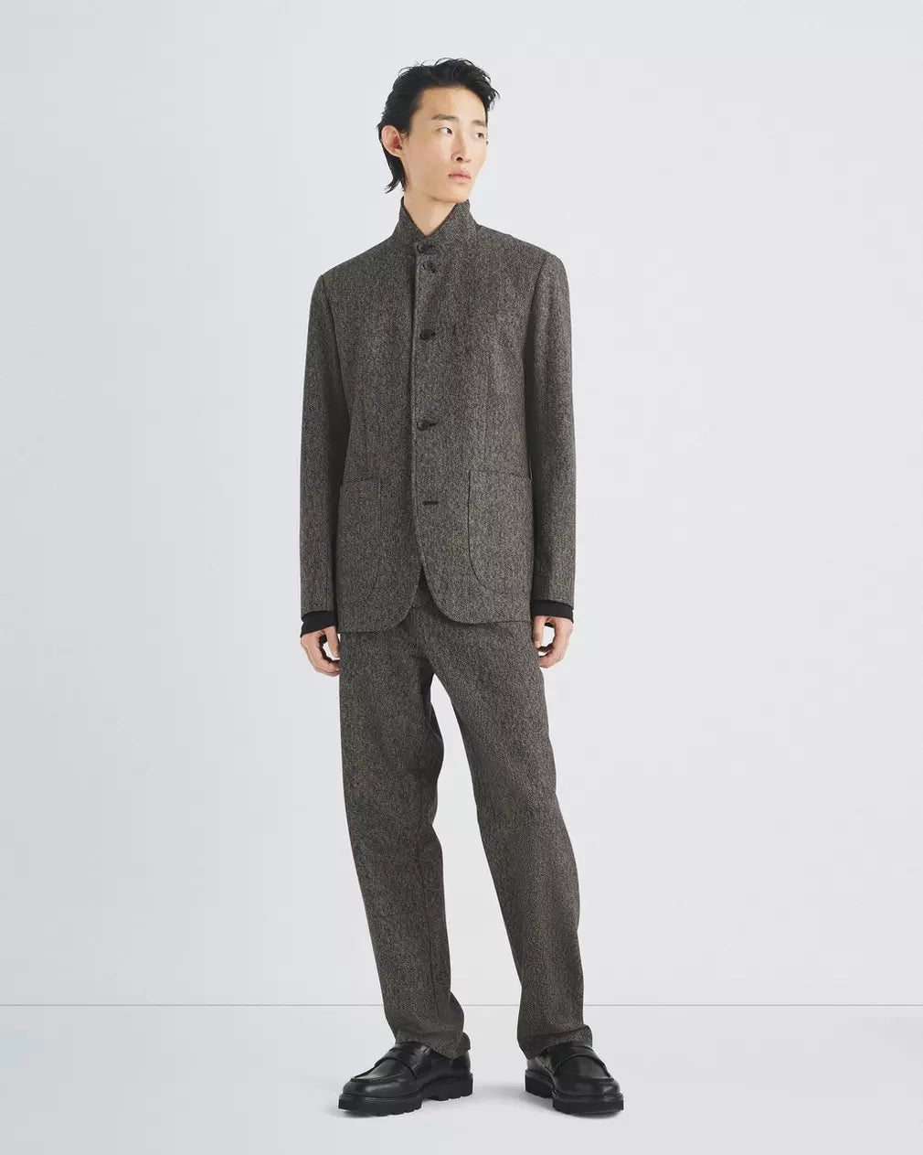 Rag & Bone Parker Melange Blazer Navy Melange