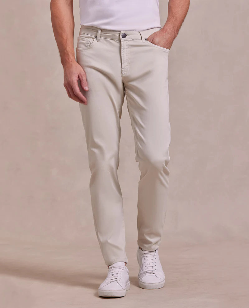 Rye 51 Comfort Cotton Stretch 5 Pocket Pebble Beach